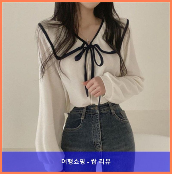 완전 득템! 피어니스트 카라 리본 셔츠 블라우스 후기 (블라우스 강추!)