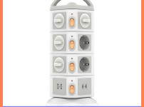 Soopii 4000W고용량 14구 USB 멀티탭 배선차단 캠핑 타워 안전 멀티콘센트 2M TPS14, 1개, 상세페이지 참조